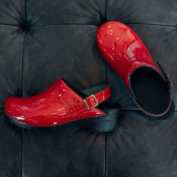 Sanita Estelle Women's Clog In Red