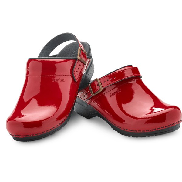 sanita Estelle Women's Clog in Red