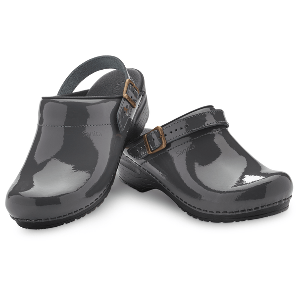 sanita Estelle Women's Clog in Steel