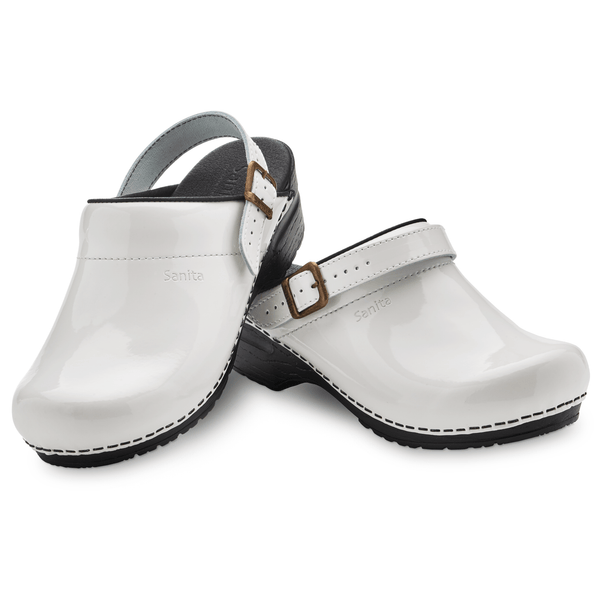 sanita Estelle Women's Clog in White