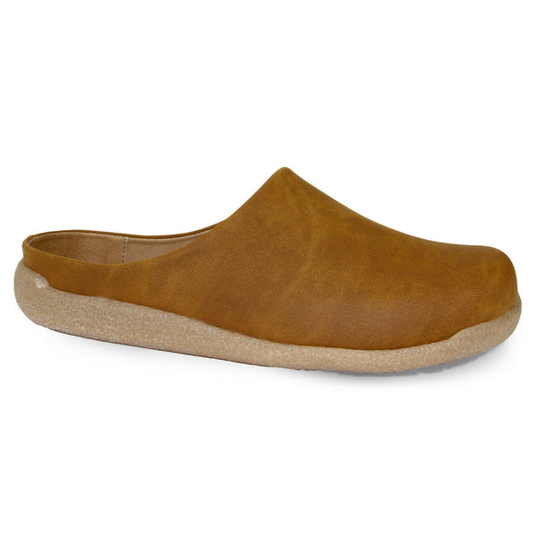 sanita Holsted Unisex Mule Slipper in Cognac
