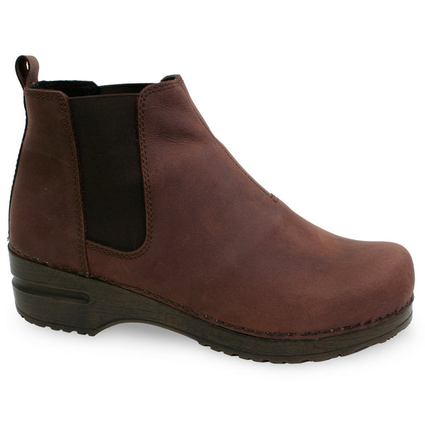 sanita Hudson Women's Boot in Antique Brown