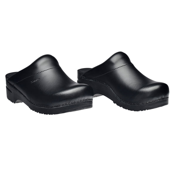 Sanita Karl PU Men's Clog In Black
