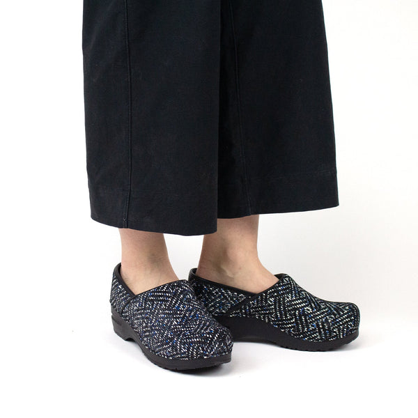 Sanita Leyden Women's Clog In Blue - Limited Edition