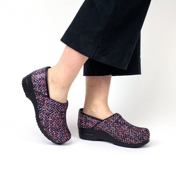 Sanita Leyden Women's Clog In Red - Limited Edition