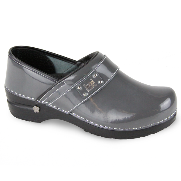 sanita Lindsey Women's Clog in Steel