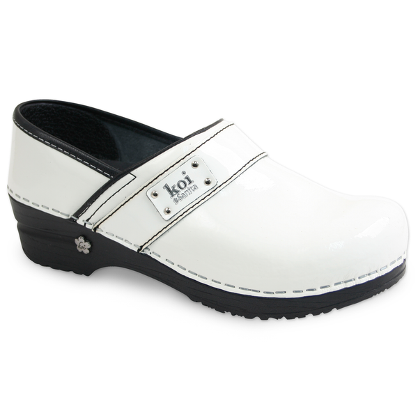 sanita Lindsey Women's Clog in White