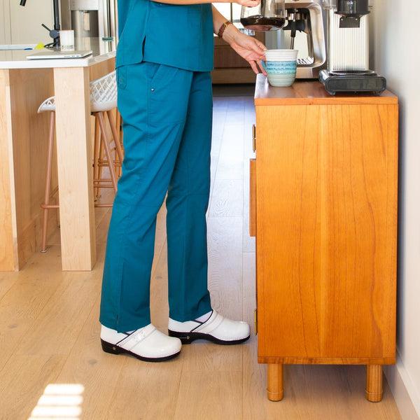 Sanita Lindsey Women's Clog In White