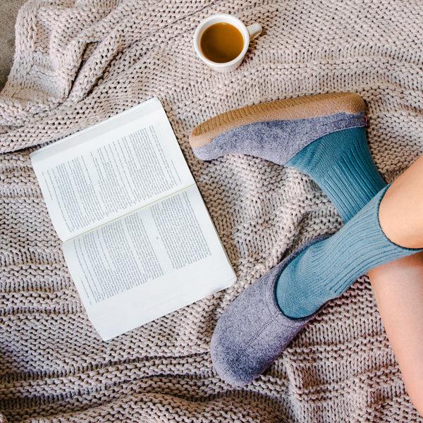 Sanita Lodge Slide Unisex Slipper In Slate