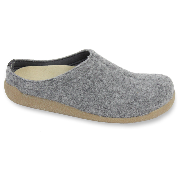 sanita Lodge Slide Unisex Slipper in Slate