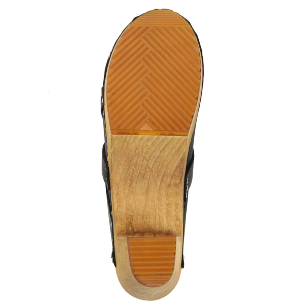 Sanita Manuella Women's Wood Mule In Pink