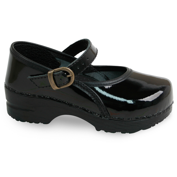 sanita Marcelle Kids' Clog in Black
