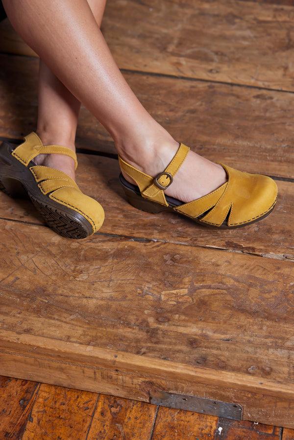 Sanita Margrethe Women's Sandal In Yellow