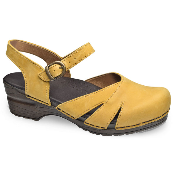 sanita Margrethe Women's Sandal in Yellow