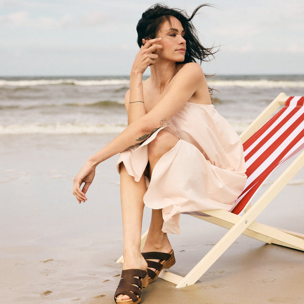 Sanita Monika Women's Sandal In Antique Brown