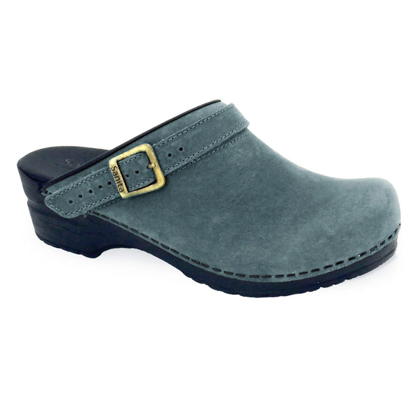 sanita Morse Women's Clog in Blueberry