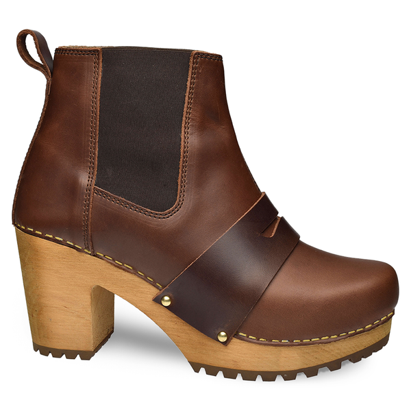 sanita Penny Women's Wood Boot in Brown
