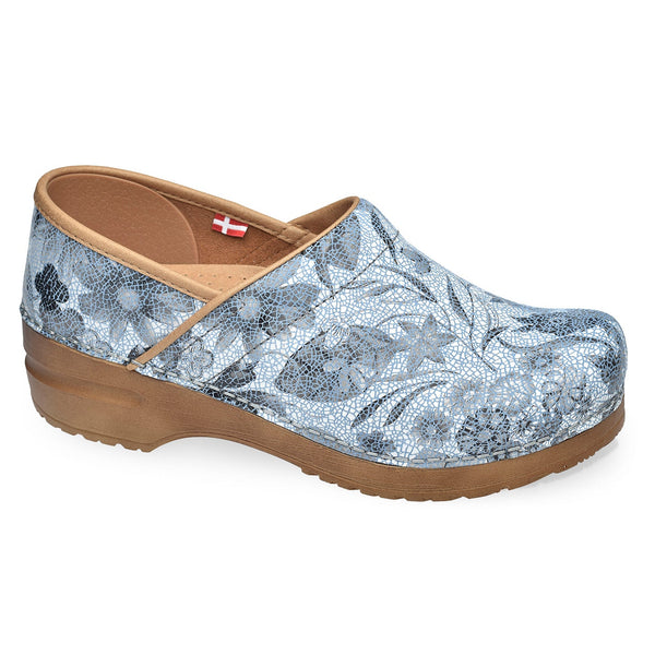 sanita Plume Women's Clog in Blue