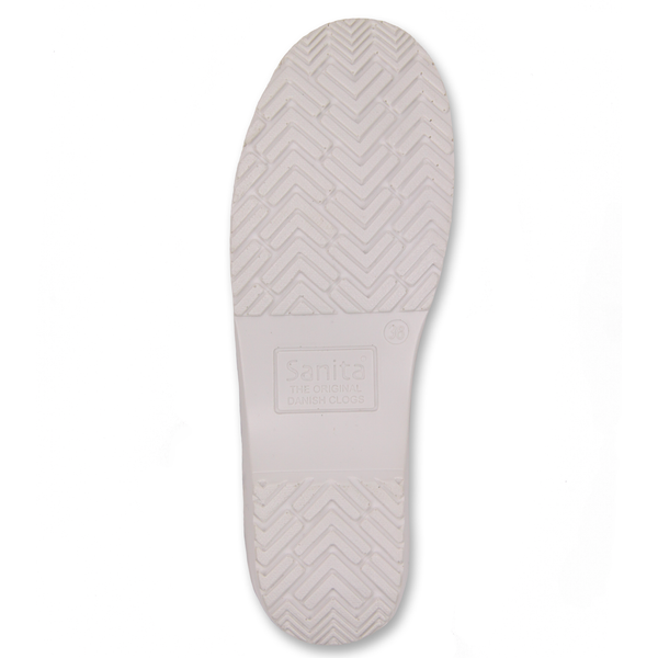 Sanita Pro. Patent Women's Clog In White