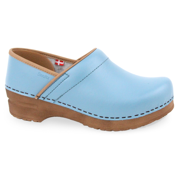 sanita Pro. PU Women's Clog in Teal