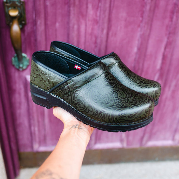 Sanita Rossie Women's Clog In Green