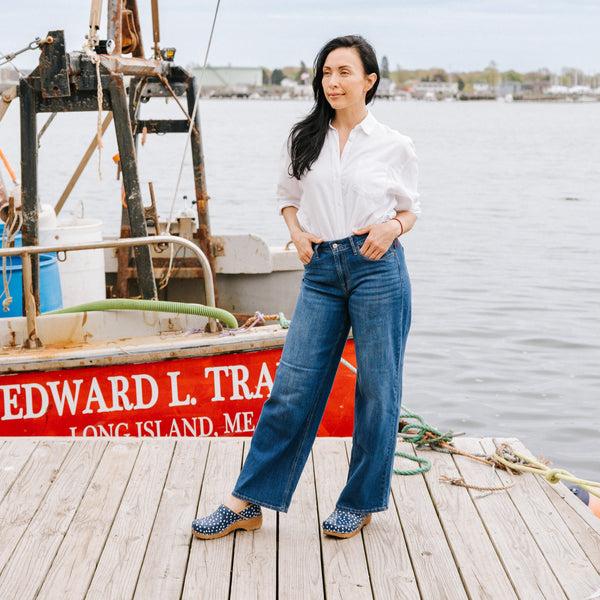 Sanita Roxbury Women's Clog In Blue