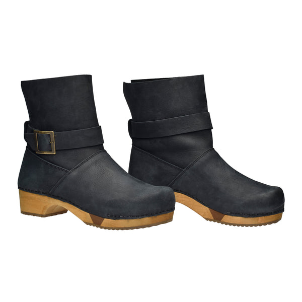 Sanita Runa Women's Wood Boot In Black