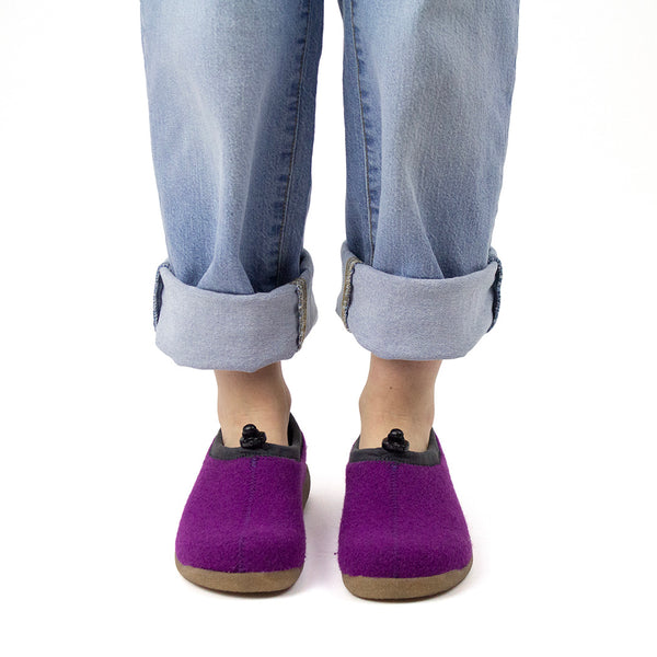 Sanita Samso Women's Slipper In Purple