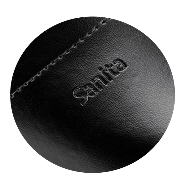 Sanita San Wood Unisex Clog In Black