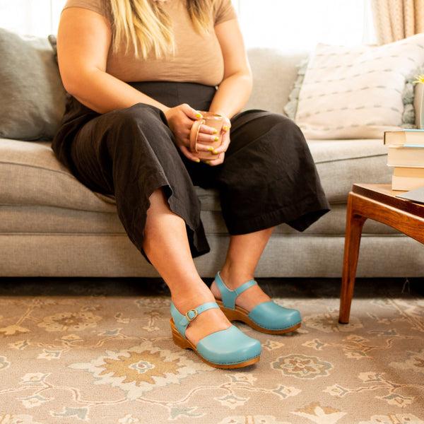 Sanita Sansi Women's Sandal In Teal