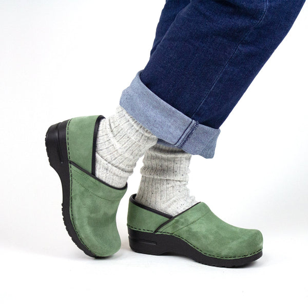 Sanita Schuyler Women's Clog In Green