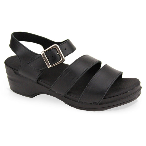 sanita Sesso Women's Sandal in Black