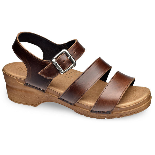 sanita Sesso Women's Sandal in Brown