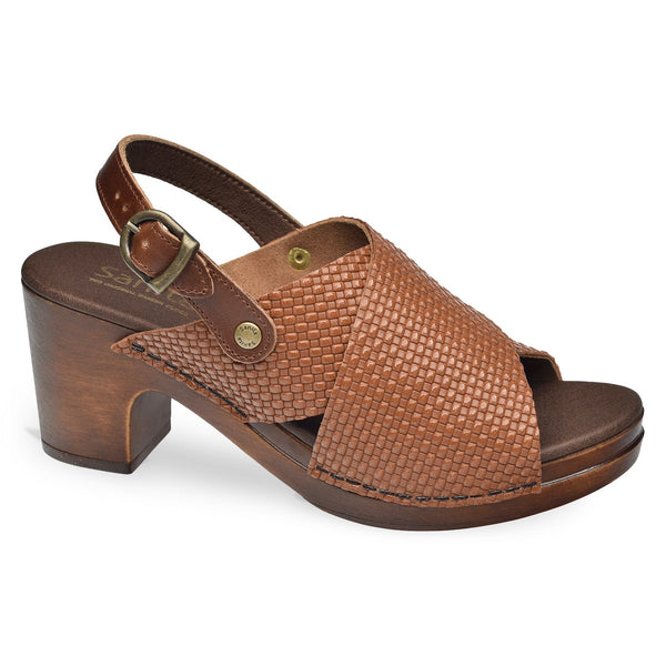 sanita Sijo Women's Sandal in Antique Brown