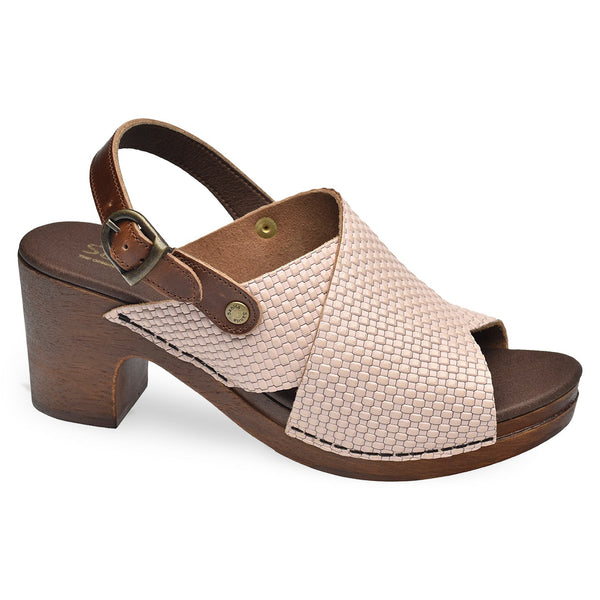 sanita Sijo Women's Sandal in Powder