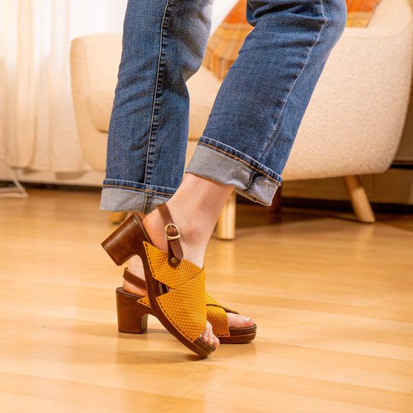 Sanita Sijo Women's Sandal In Yellow