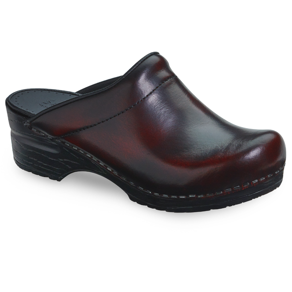 sanita Sonja Cabrio Women's Clog in Bordeaux