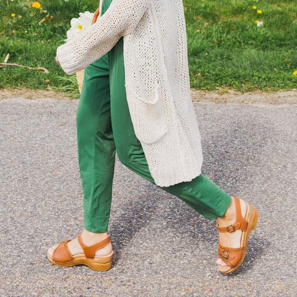 Sanita Sorrento Women's Sandal In Chestnut