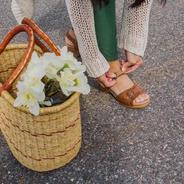 Sanita Sorrento Women's Sandal In Chestnut