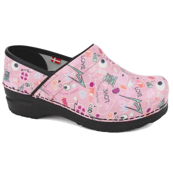 sanita Sterling Women's Clog in Rose