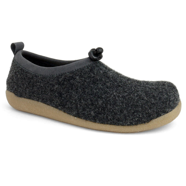 sanita Stromo Unisex Slipper in Charcoal