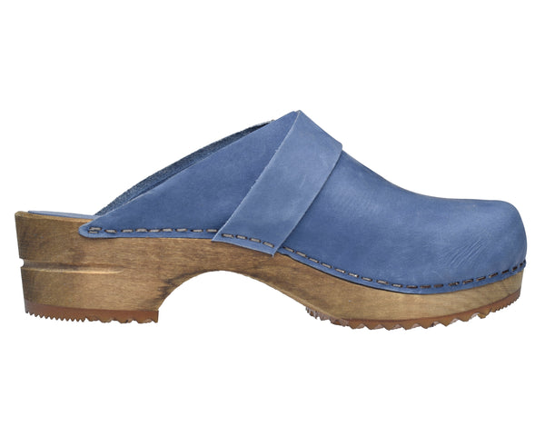 Sanita Urban Women's Wood Clog In Dove Blue