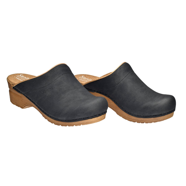 Sanita Vegan Ellis Women's Clog In Black