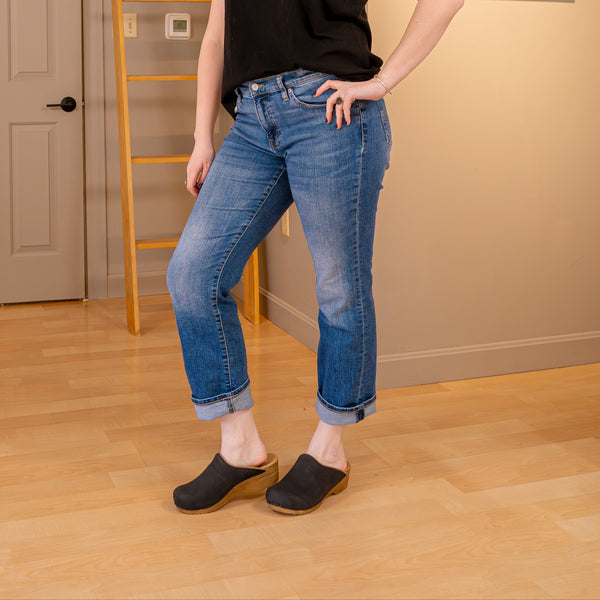 Sanita Vegan Ellis Women's Clog In Black