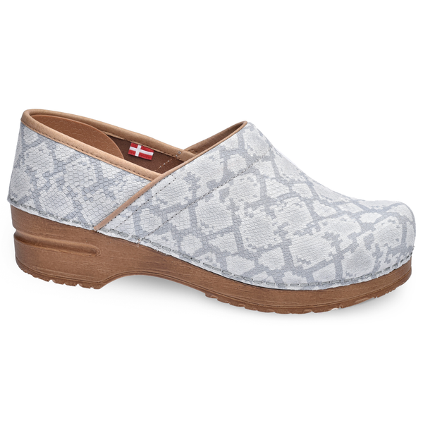 sanita Viper Women's Clog in Light Grey