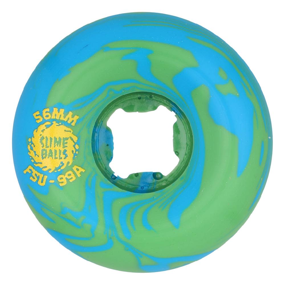 Santa Cruz Skateboards 56mm Greyson Fletcher Vomit Mini 99a Slime Balls Guest Skateboard Wheels