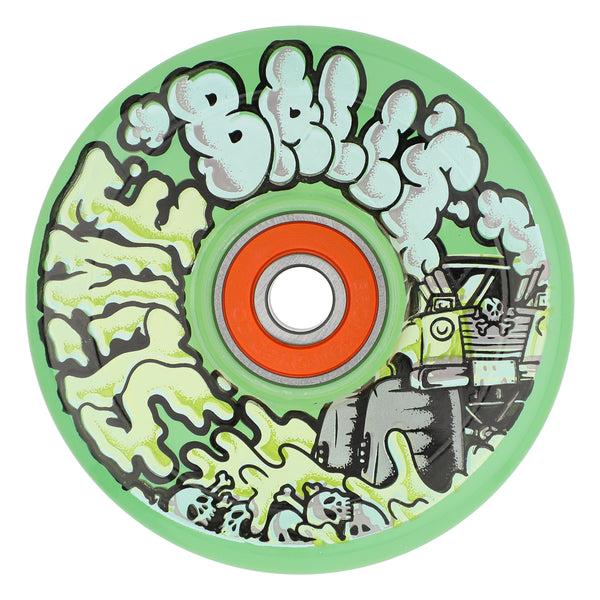 santa cruz skateboards 66mm Accelerator 78a Slime Balls Light Ups Skateboard Wheels