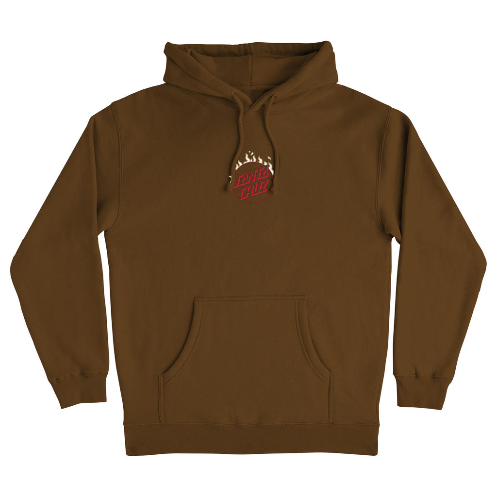 Santa Cruz Skateboards Burnt Opus Mens Santa Cruz Hoodie