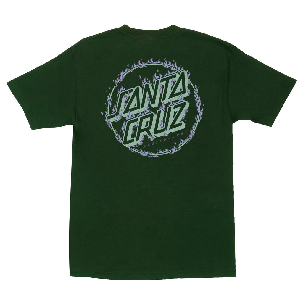 Santa Cruz Skateboards Burnt Opus Mens Santa Cruz T-Shirt