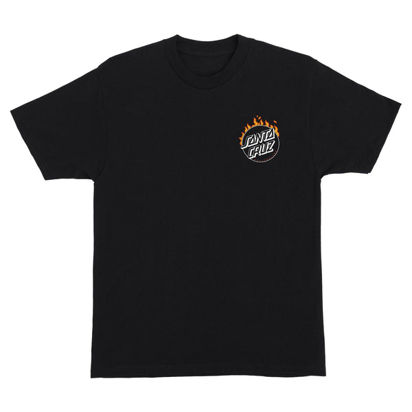 santa cruz skateboards Burnt Opus Mens Santa Cruz T-Shirt